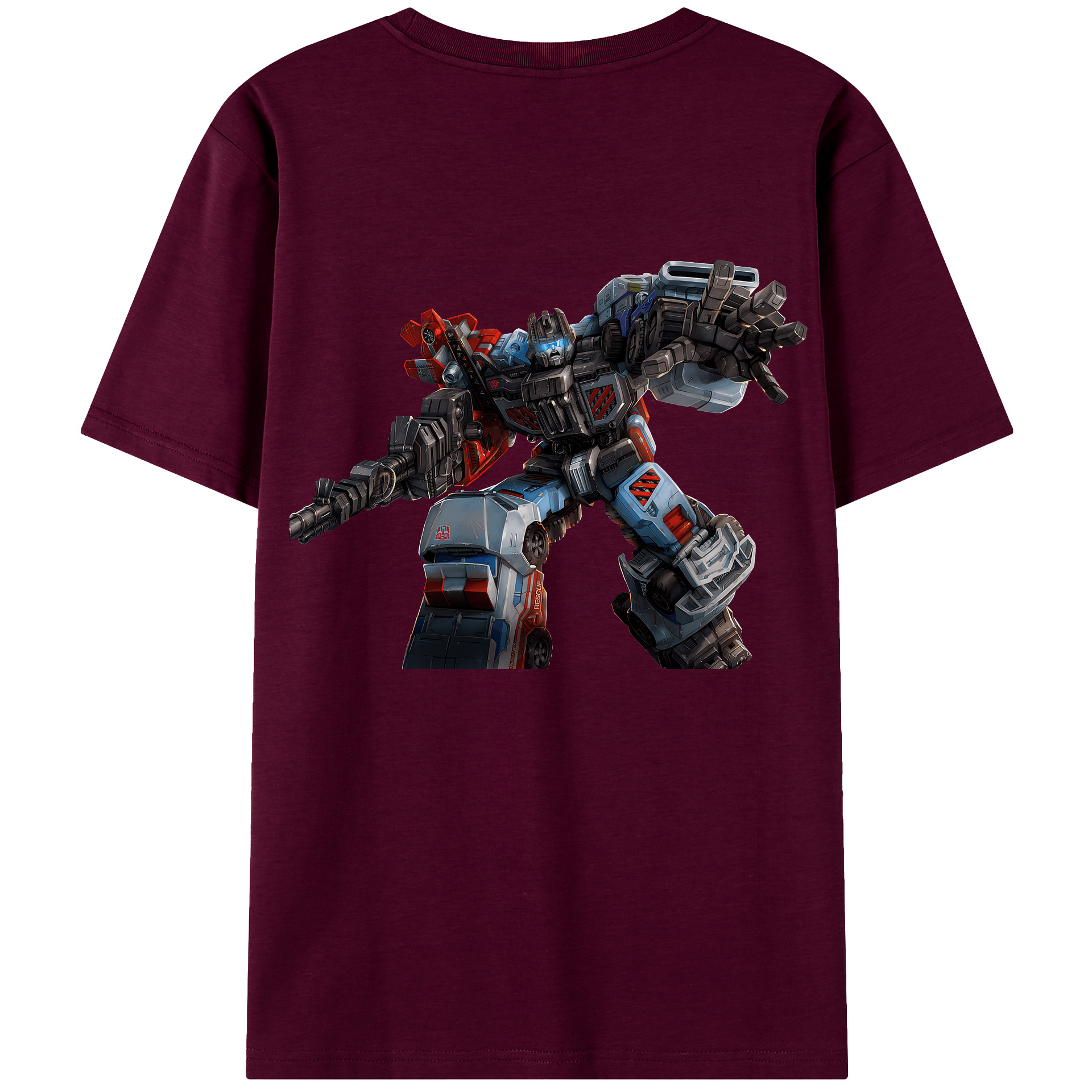 （画像用） Transformers トランスフォーマー レディース半袖Tシャツ(バックプリント)